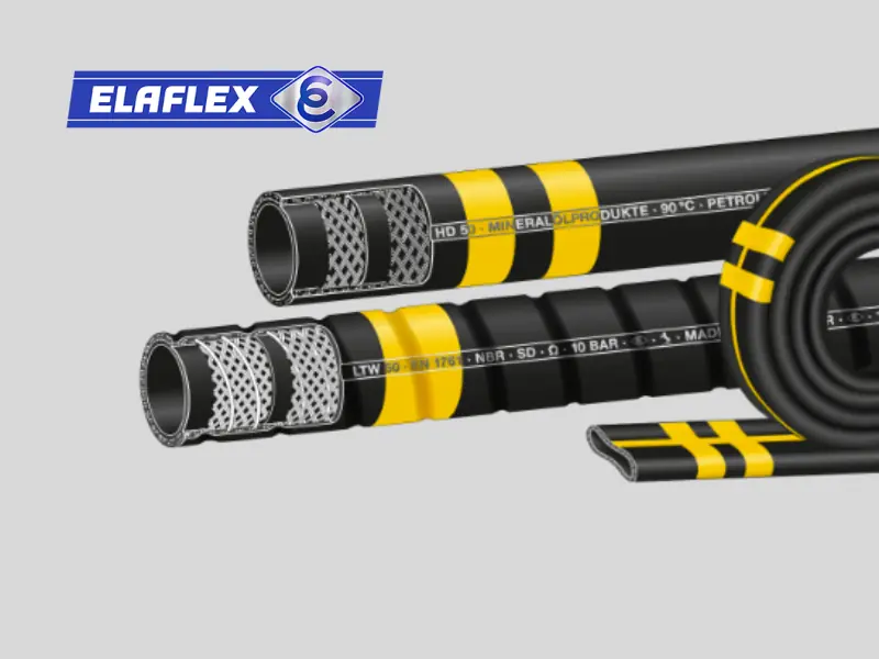 Применение резиновых шлангов Elaflex HD, HD LT для нефтепродуктов