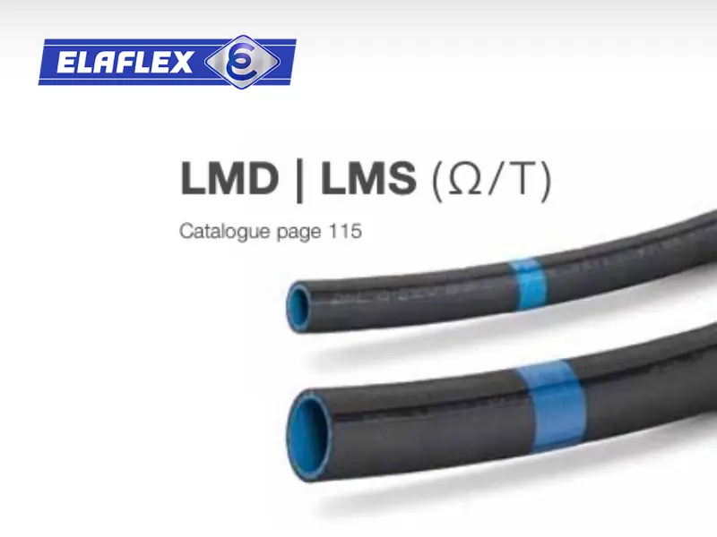 Применение резиновых шлангов Elaflex LMD, LMS