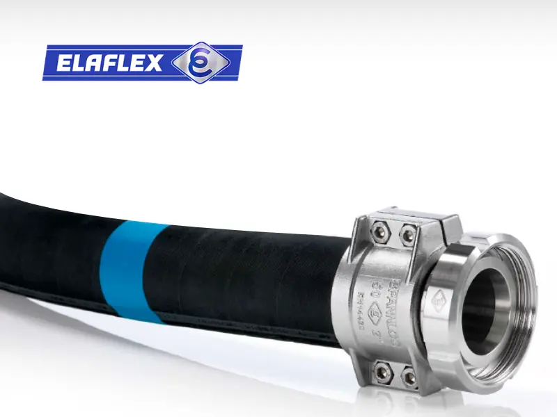 Применение резиновых шлангов Elaflex LMD, LMS