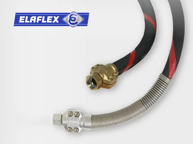 Применение резиновых шлангов Elaflex SD для насыщенного пара