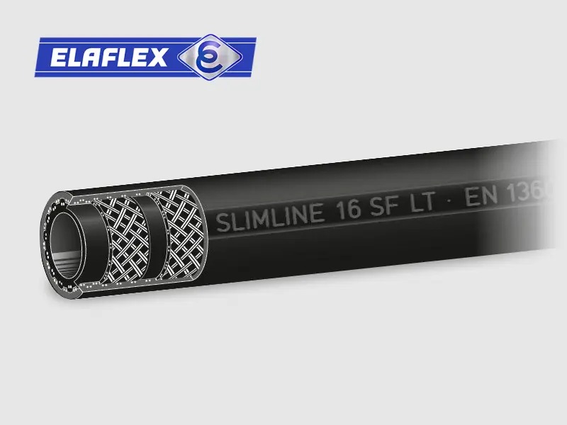 Применение резиновых шлангов Elaflex Slimline