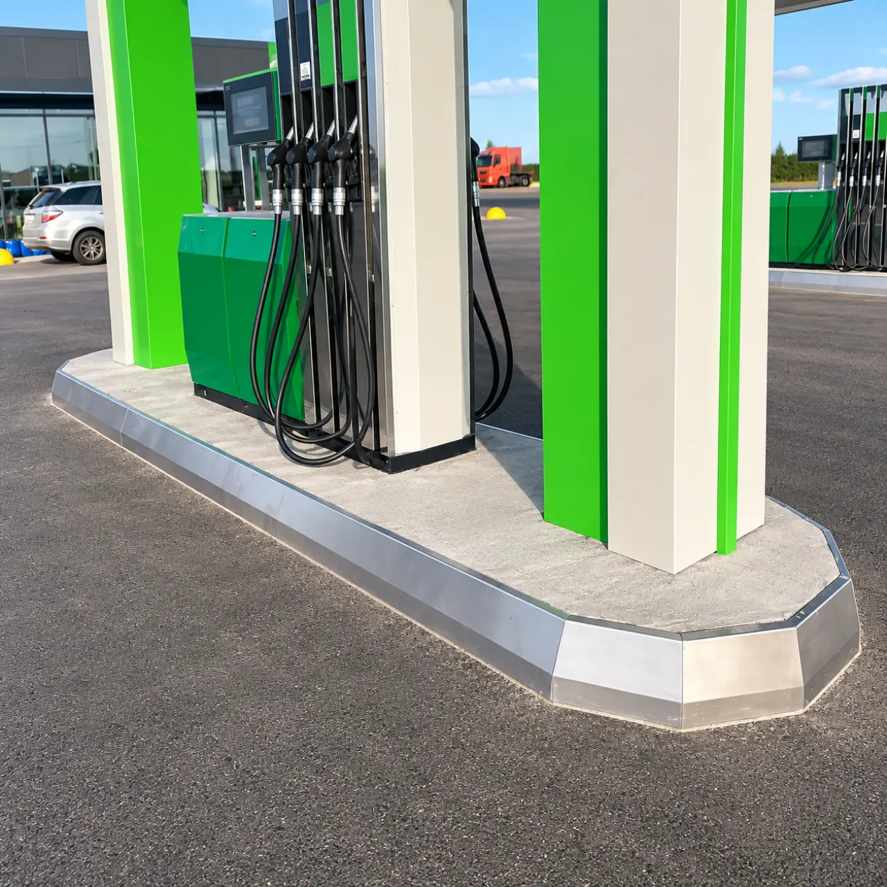 Коронка заправочного островка ТРК для АЗС